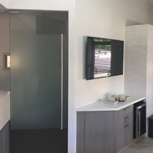 Entry area